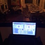 old stove in wedding after party